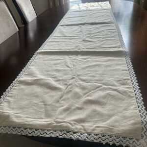 Nicole Miller Cotton Blend Table Runner